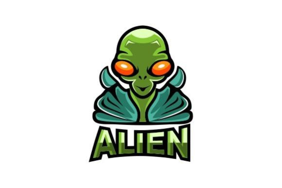 Download Alien Mascot Esport Logo Design - Alien Collection