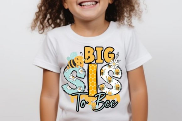 Download BIG SISTER to BEE SUBLIMATION PNG FILE - Sublimation png Collection