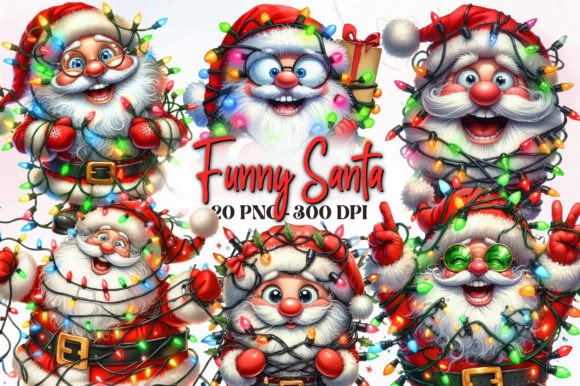 Download Funny Santa Claus Christmas Clipart - Christmas clipart Collection
