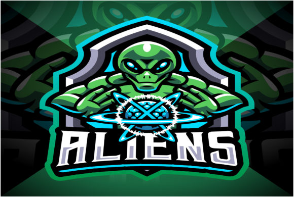 Download Alien Esport Mascot Logo Design - Alien Collection